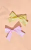 Multi Gingham 2 Pack Bow Hair Clips sold by Pretty Little Thing