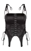 Black Hook And Eye Tie Side Corset sold by Pretty Little Thing