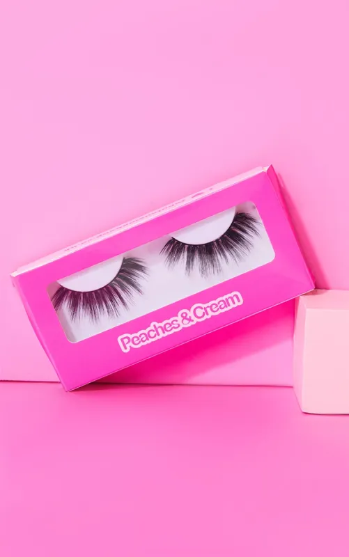 Peaches & Cream No.37 Faux Mink Eyelashes sold by Pretty Little Thing