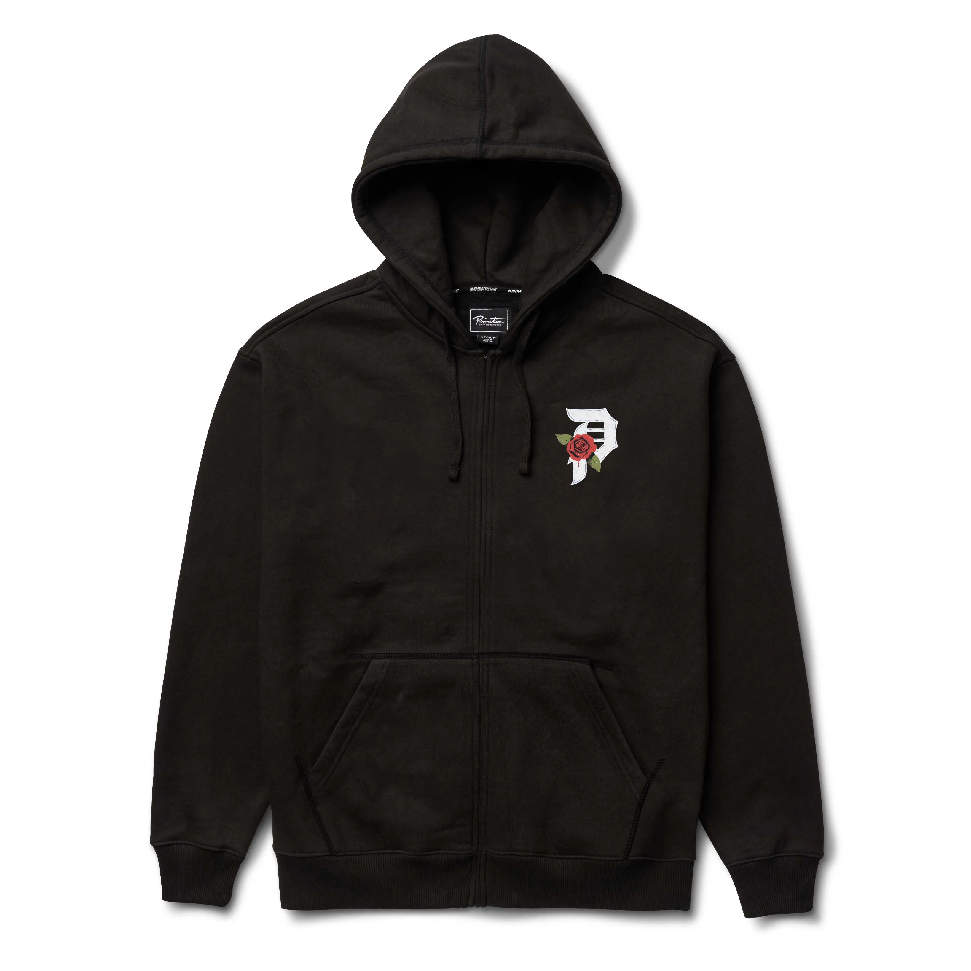 BONES ZIP HOOD sold by Primitive product image thumbnail 2