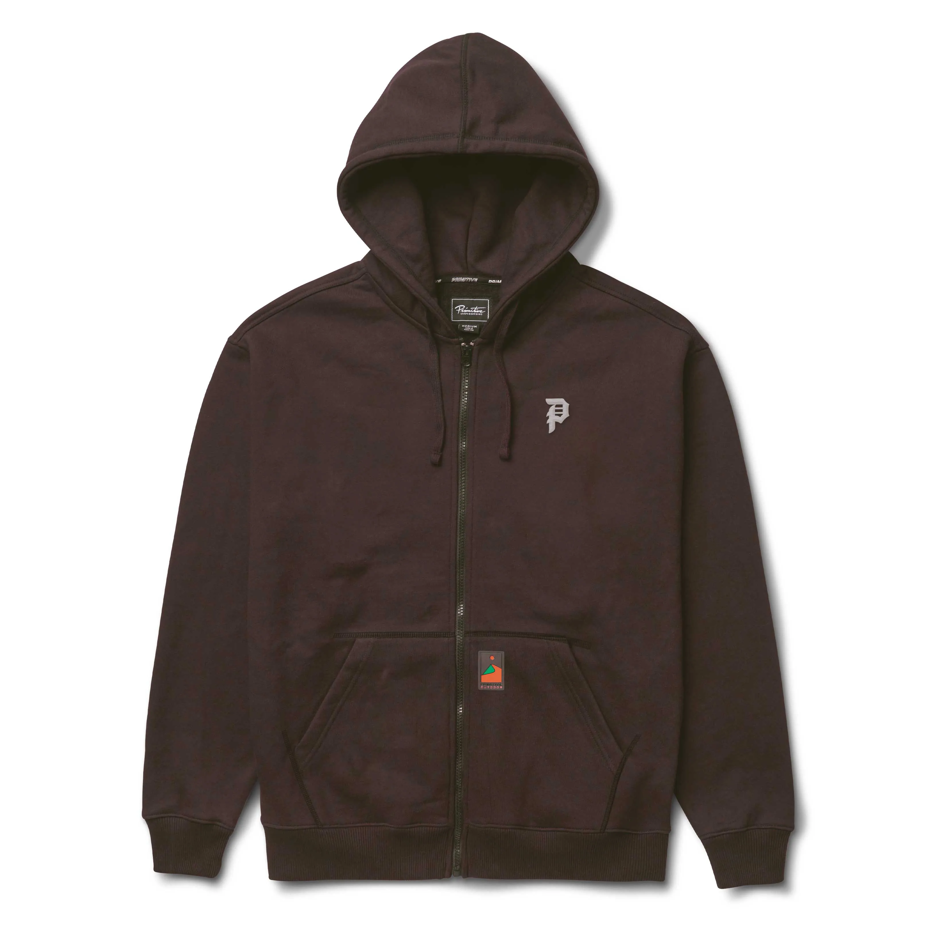 DUNE BOXY ZIP HOOD sold by Primitive