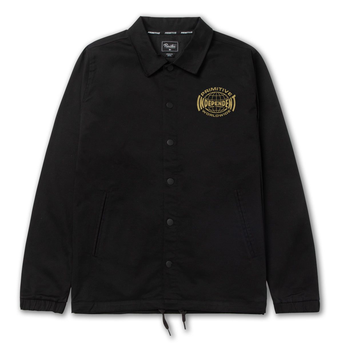 Primitive x Independent Trucks - GLOBAL COACHES JACKET sold by Primitive