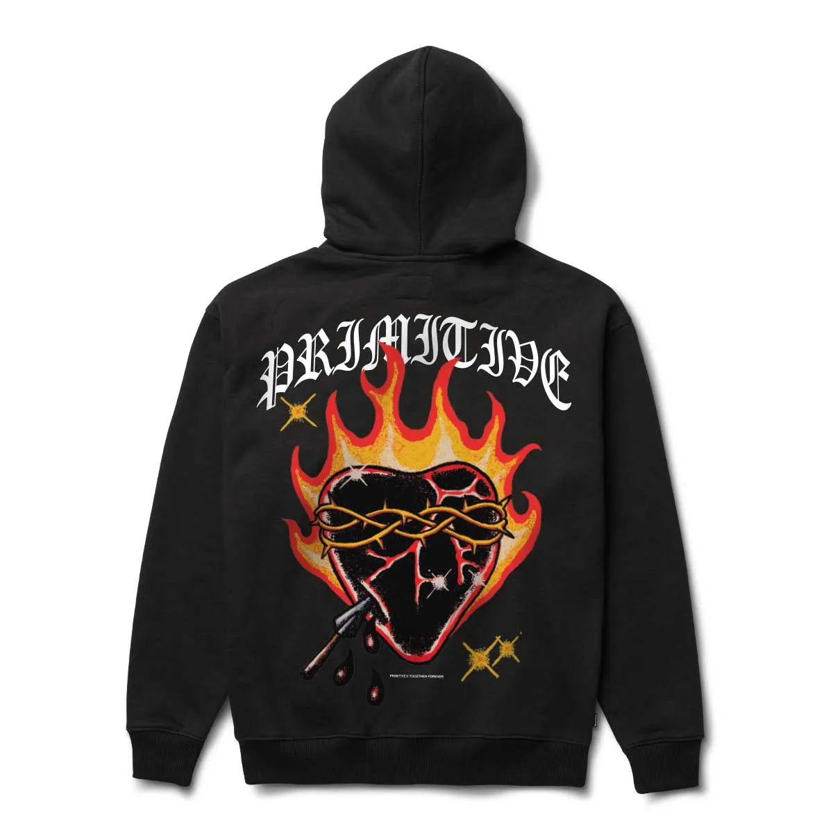 FLAMES ZIP HOOD sold by Primitive