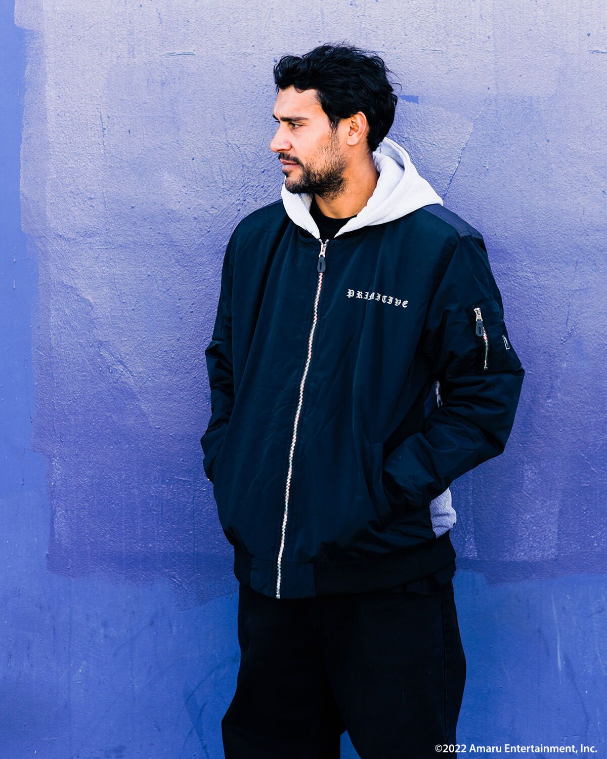 PLATINUM BOMBER JACKET sold by Primitive product image thumbnail 4