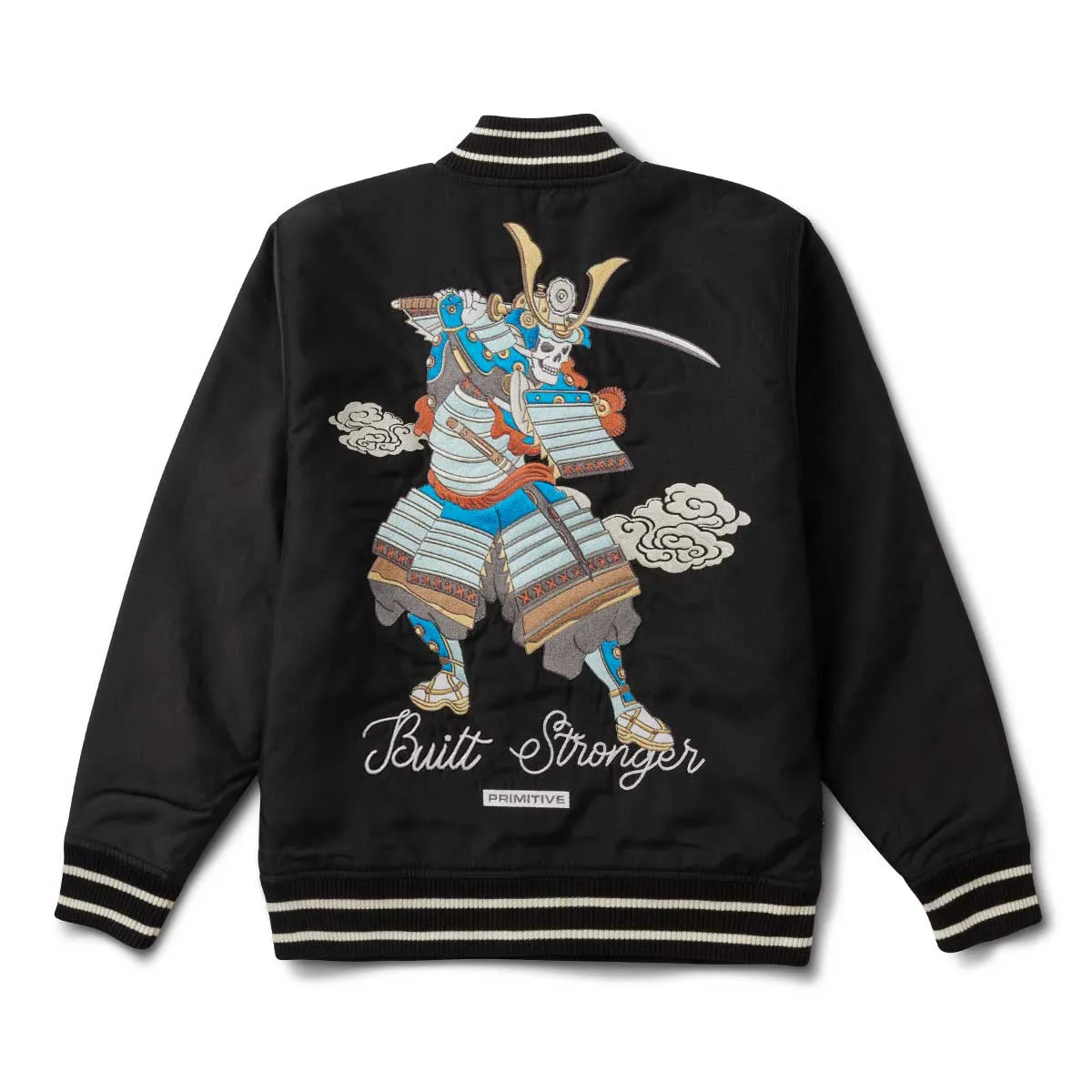 SAMURAI STADIUM JACKET sold by Primitive