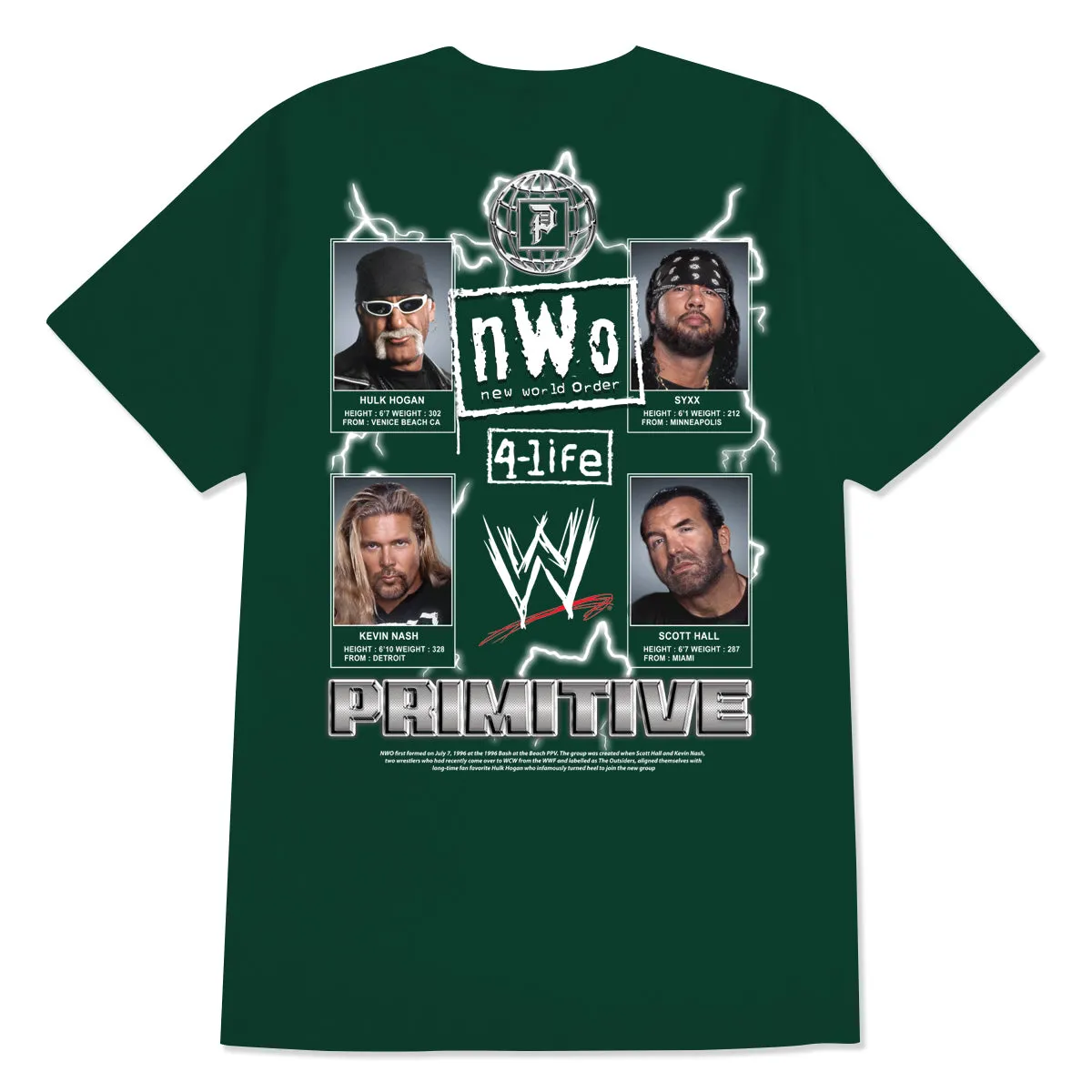 NEW WORLD ORDER TEE sold by Primitive