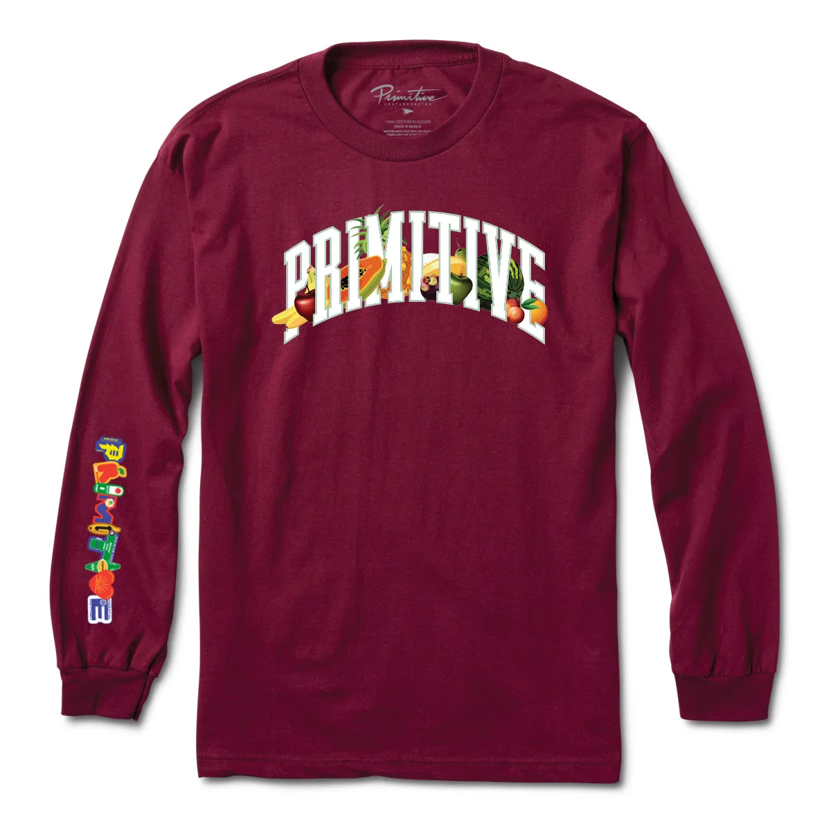 VITAMINS LS TEE sold by Primitive product image thumbnail 2