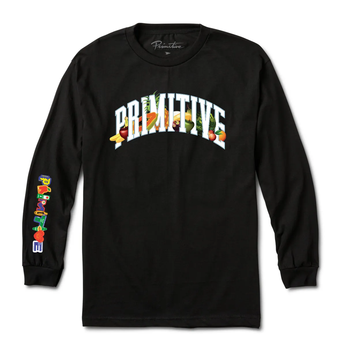 VITAMINS LS TEE sold by Primitive product image thumbnail 3
