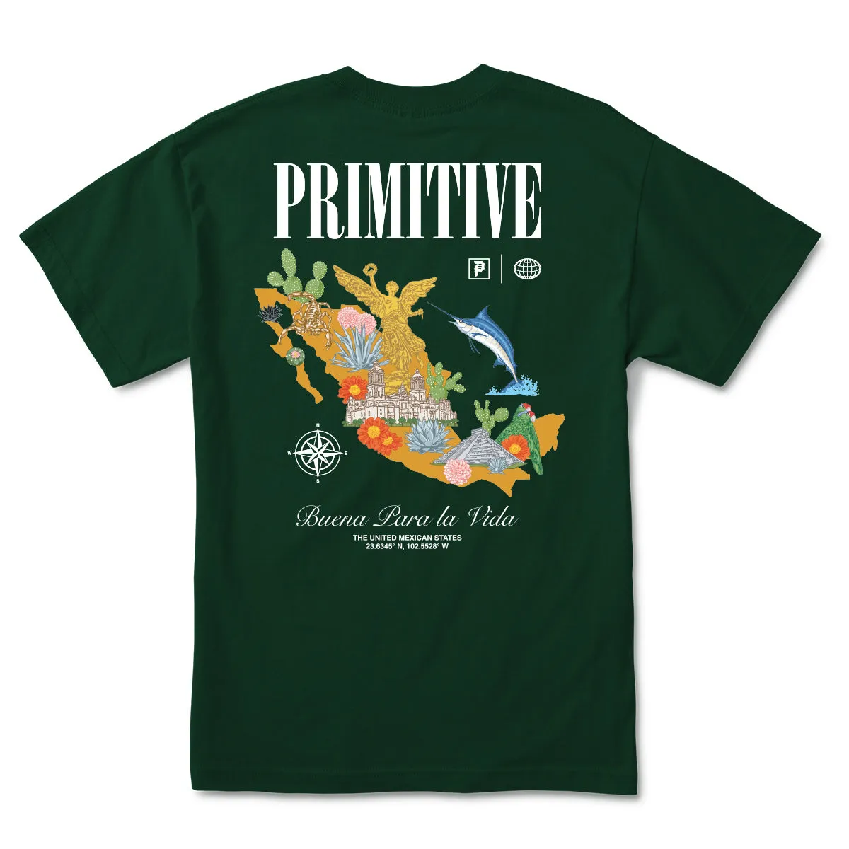 MEXICO TEE sold by Primitive product image thumbnail 3
