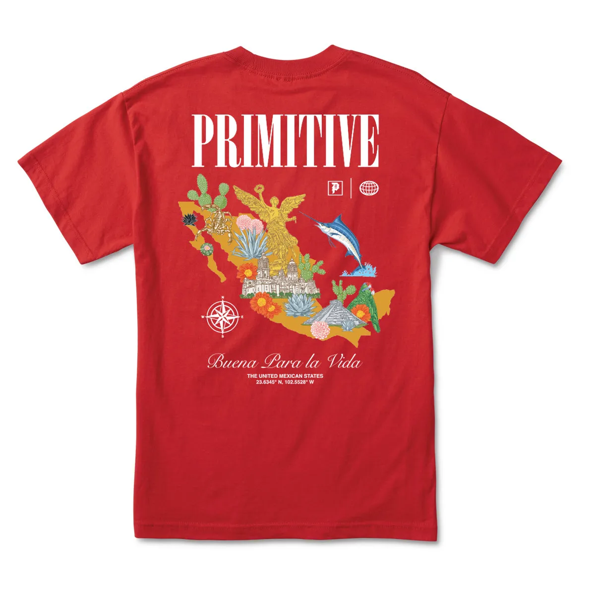 MEXICO TEE sold by Primitive product image thumbnail 4