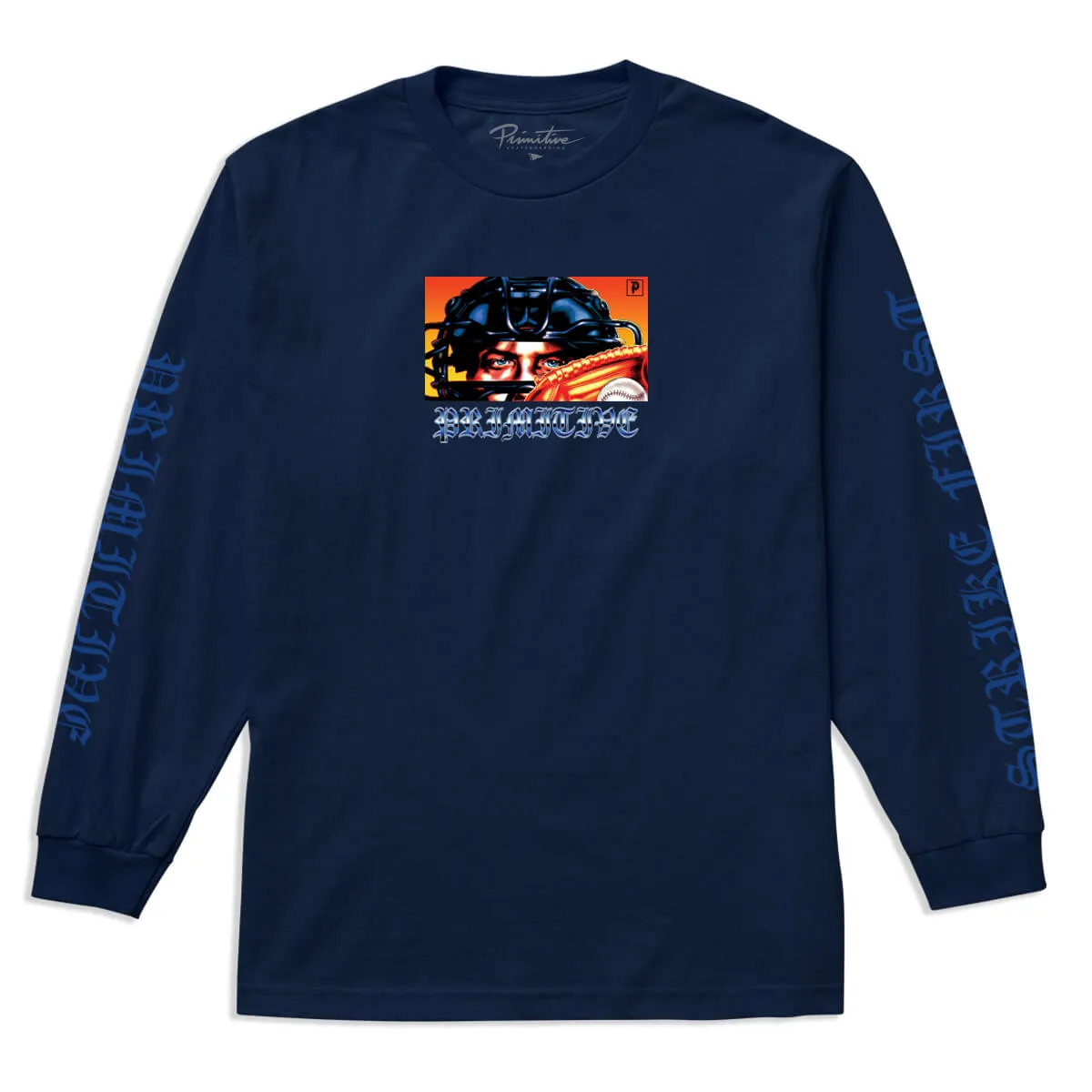 BIG LEAGUE L/S TEE sold by Primitive product image thumbnail 2
