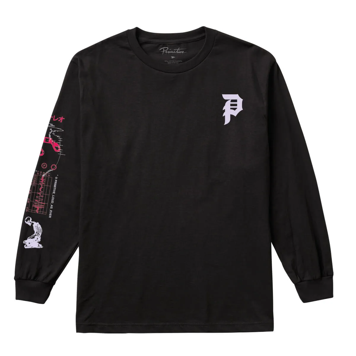 PANIC L/S TEE sold by Primitive product image thumbnail 2