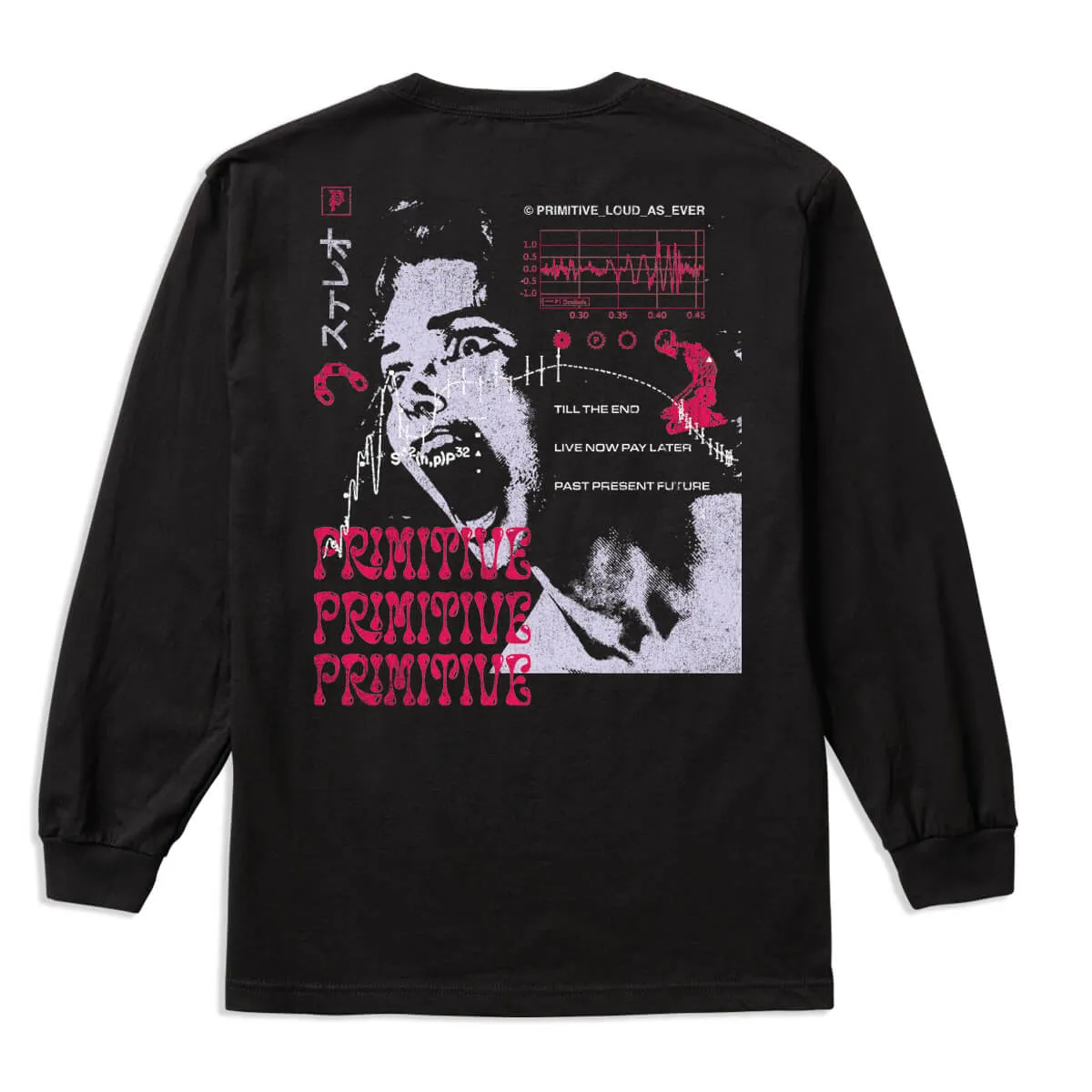PANIC L/S TEE sold by Primitive