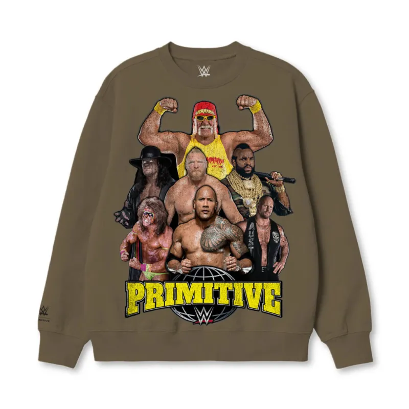 MANIA CREWNECK made by Primitive