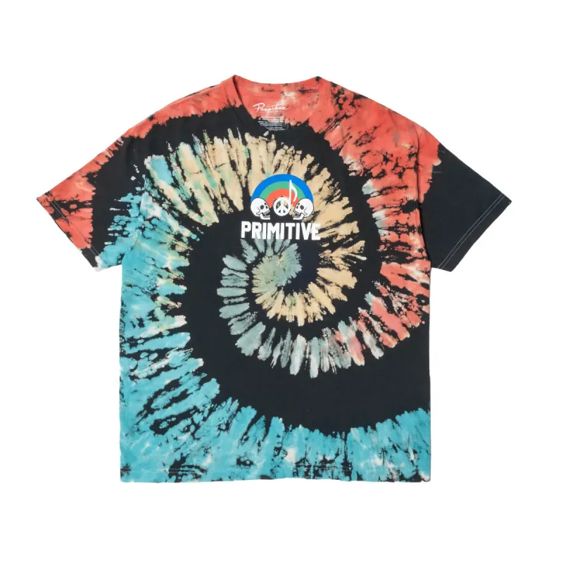 TUNED TIE-DYE TEE sold by Primitive