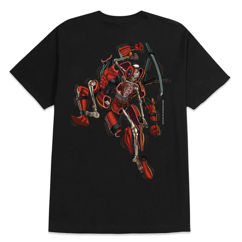 Tシャツ・カットソー YESEYESEE Y.E.S x Deadpool Hurts Tee MY328 Junior's Marvel Deadpool Distressed Eyes T-Shirt : Target