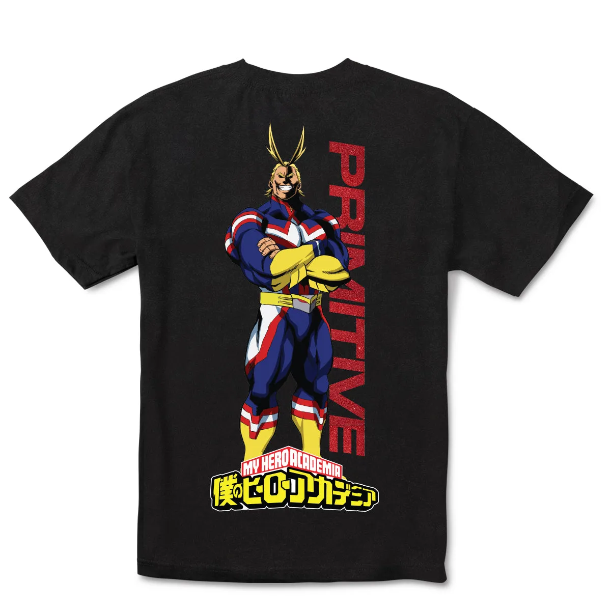 ALL MIGHT WASHED TEE sold by Primitive