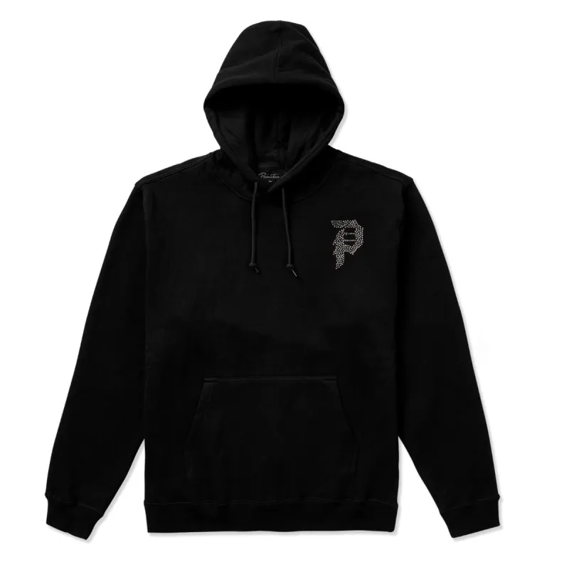 DIRTY P RHINESTONE HOOD sold by Primitive