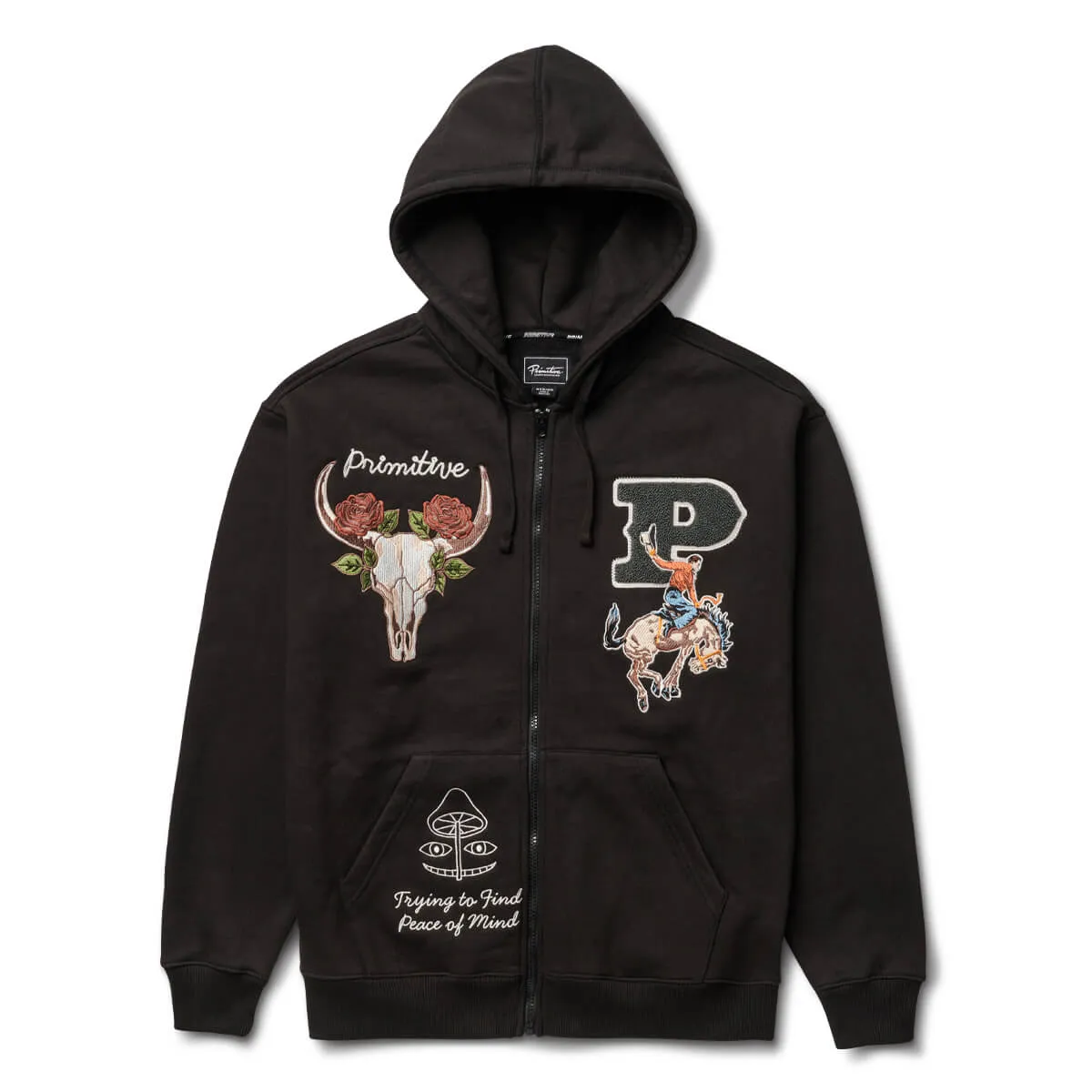 BADLANDS ZIP HOOD sold by Primitive