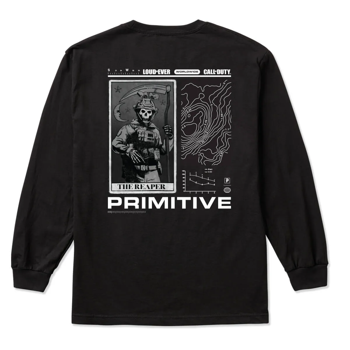 TACTICS L/S TEE sold by Primitive product image thumbnail 2