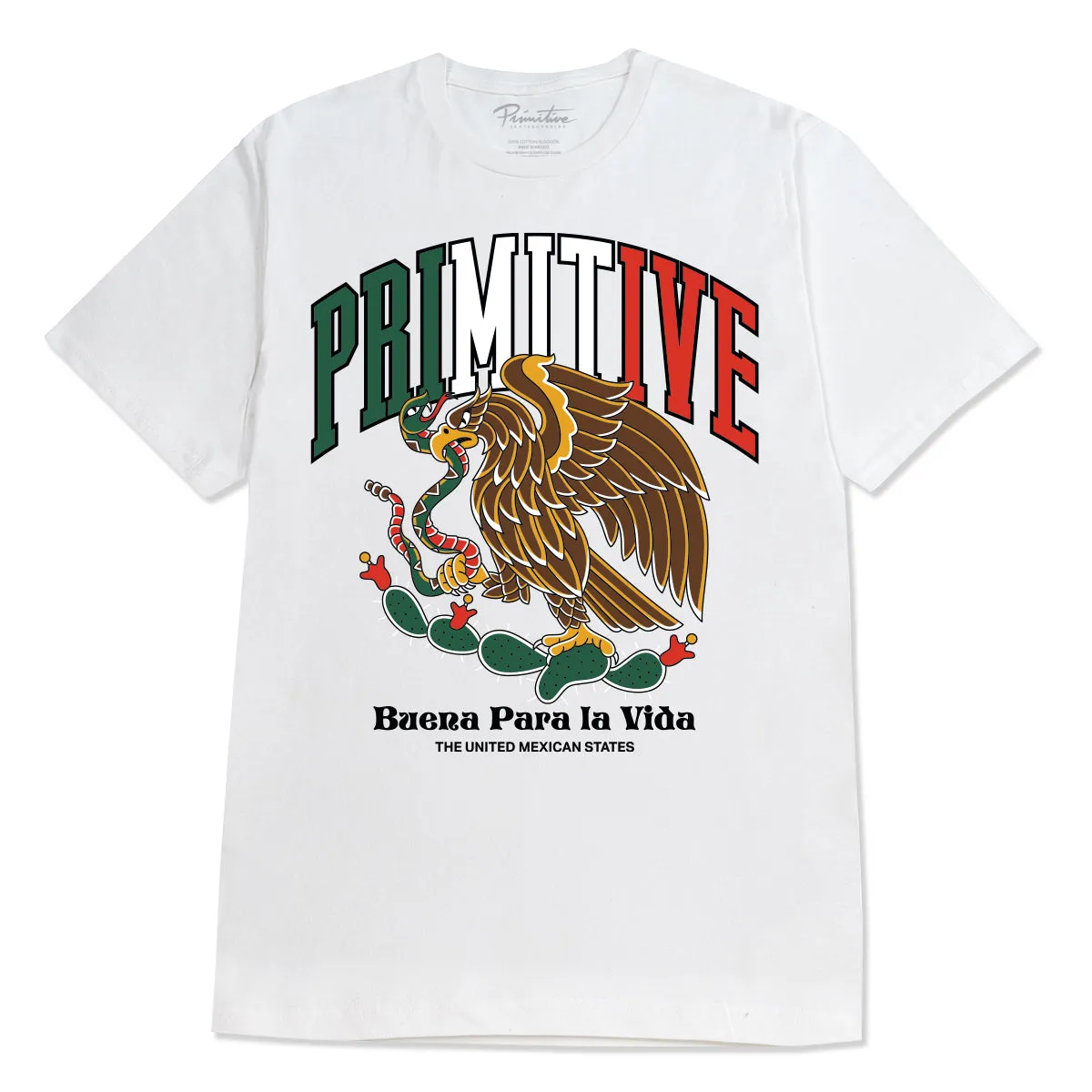 COLLEGIATE MEXICO BOXY TEE sold by Primitive