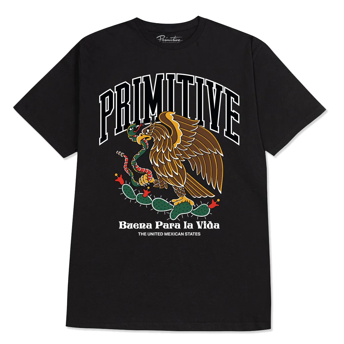 COLLEGIATE MEXICO BOXY TEE sold by Primitive product image thumbnail 2
