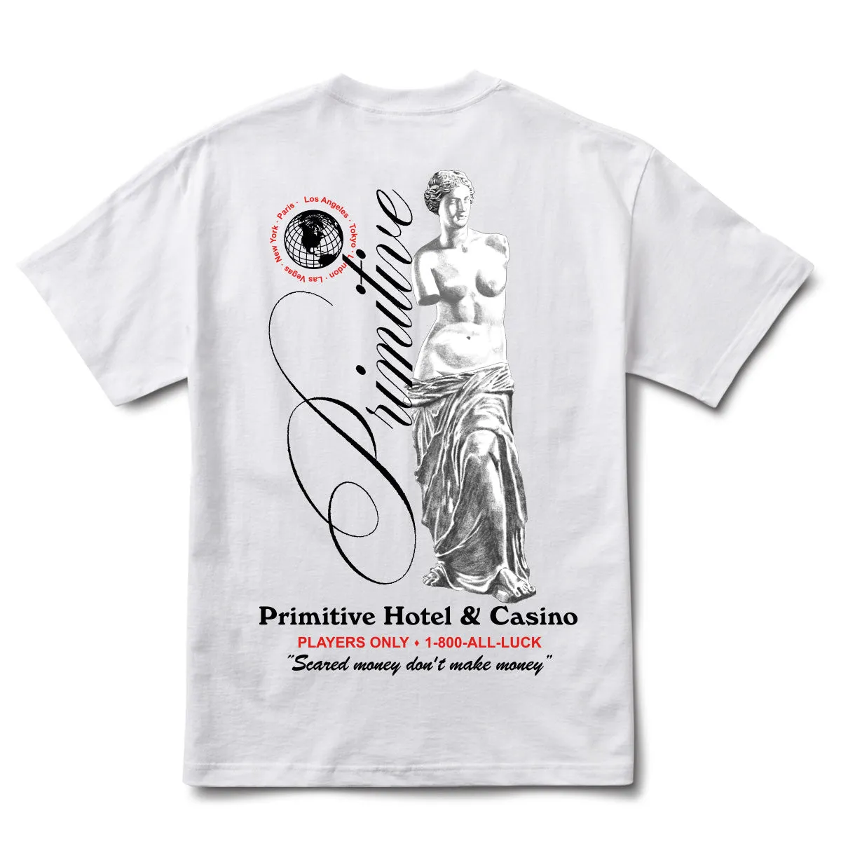 NO VACANCY BOXY TEE sold by Primitive