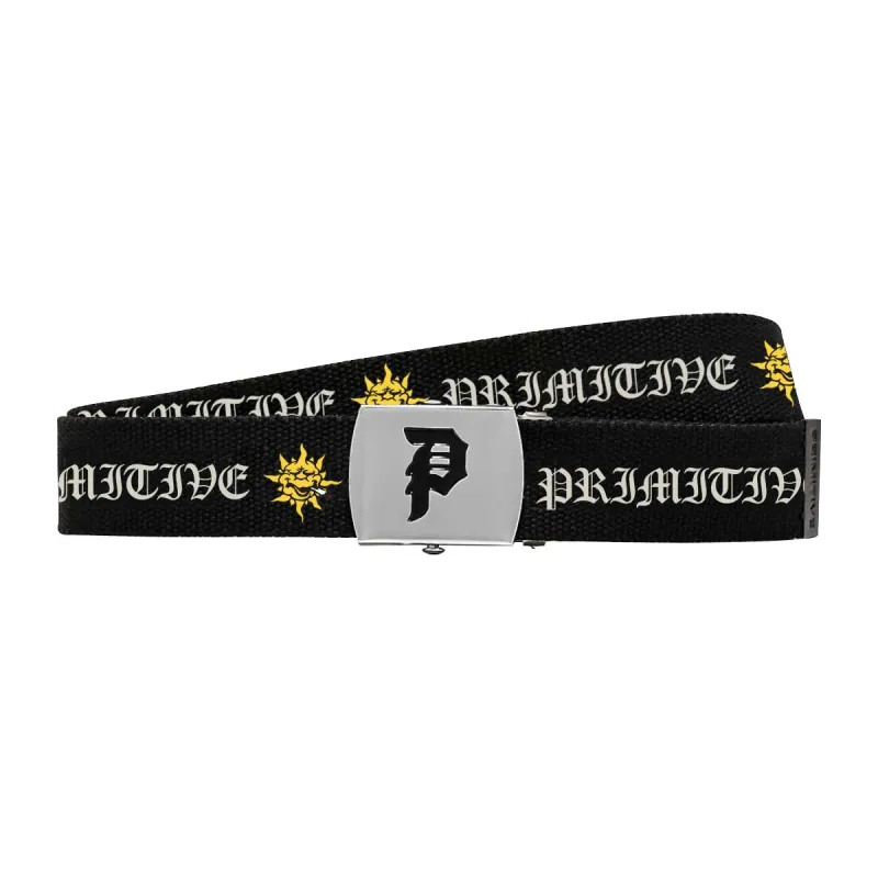 BURNT WEB BELT made by Primitive