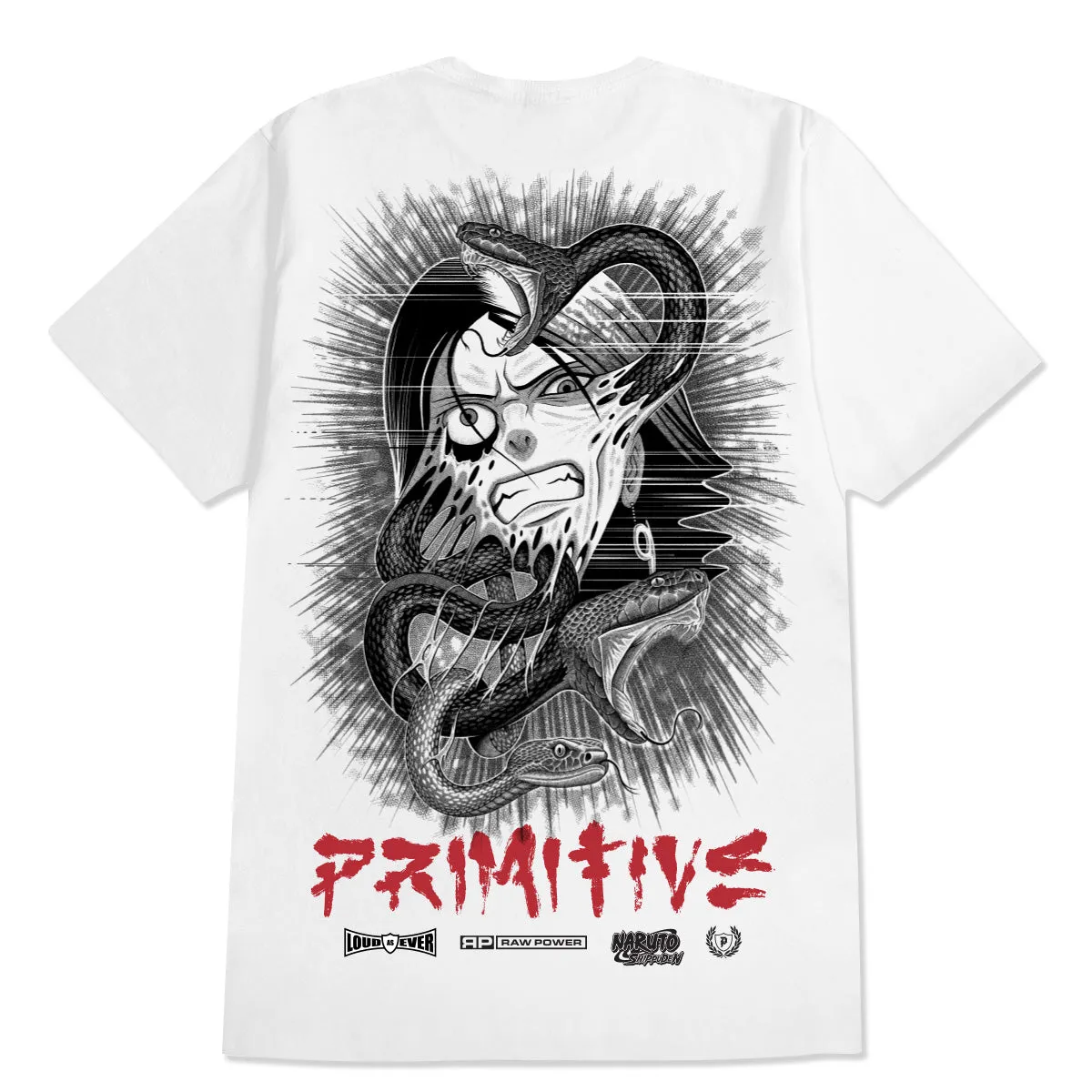 SNAKES TEE sold by Primitive product image thumbnail 5