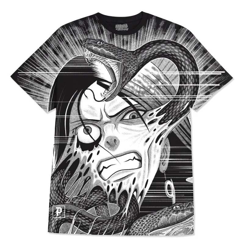 SNAKES BIG PRINT TEE sold by Primitive