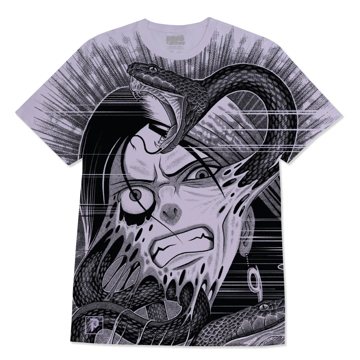 SNAKES BIG PRINT TEE sold by Primitive product image thumbnail 3