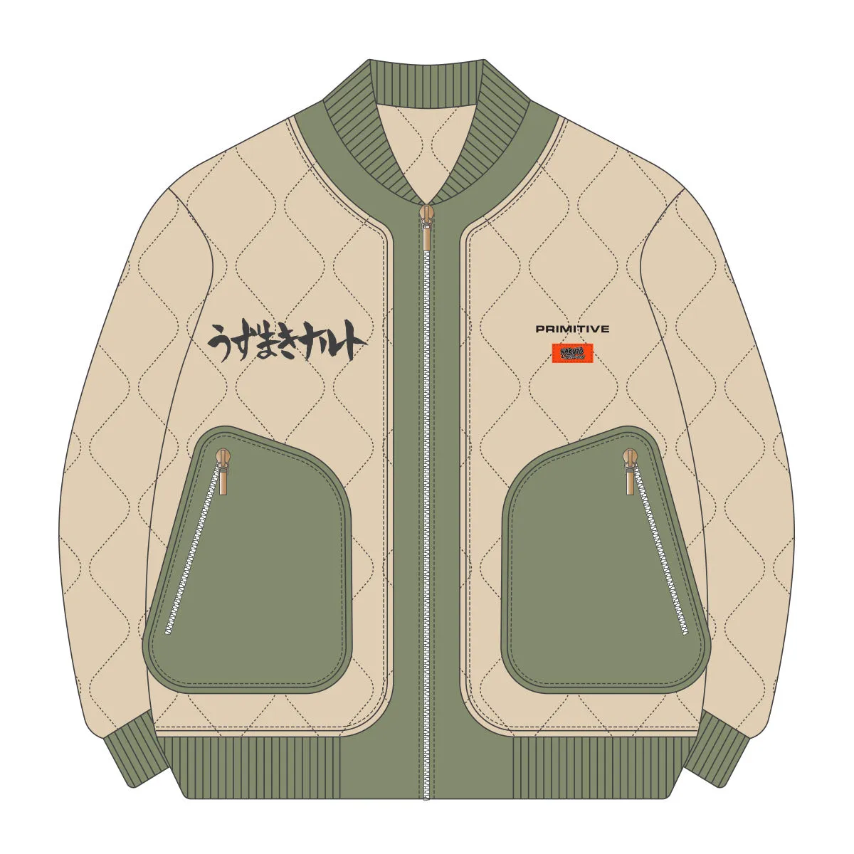 BEAST QUILTED JACKET sold by Primitive product image thumbnail 2