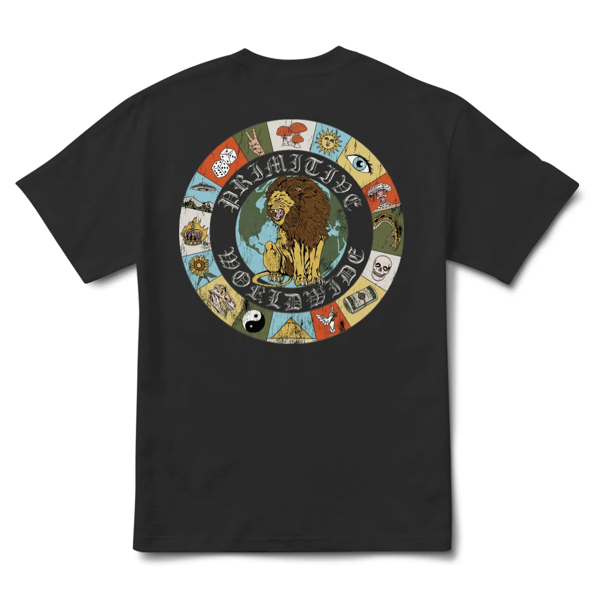 SIGNS BOXY TEE sold by Primitive product image thumbnail 4