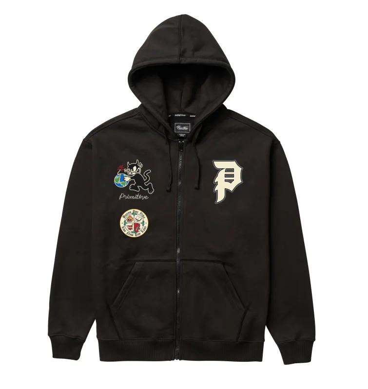 SAVIOR ZIP HOOD sold by Primitive