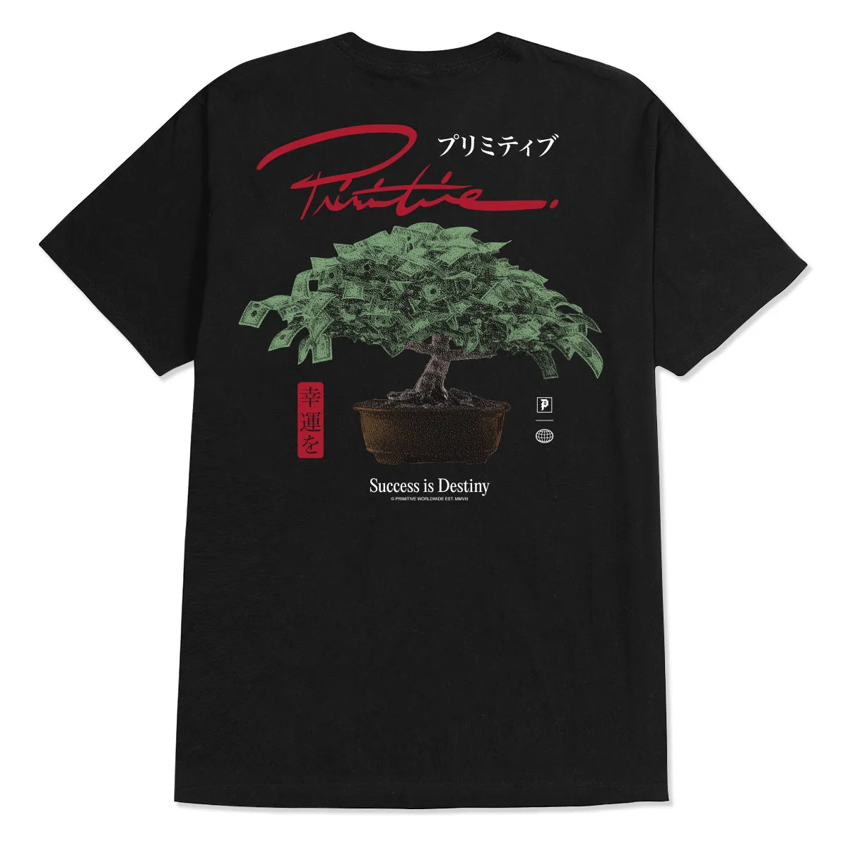 MONEY TREE TEE sold by Primitive product image thumbnail 3