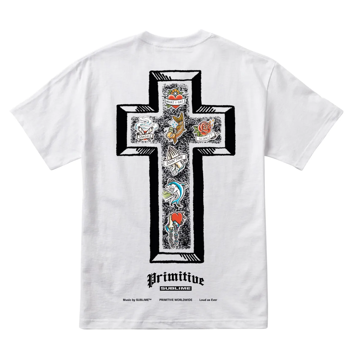 MEMORY BOXY TEE sold by Primitive