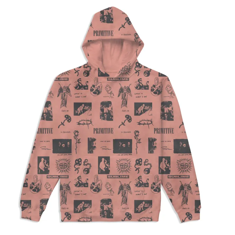 MOSAIC BOXY HOOD sold by Primitive