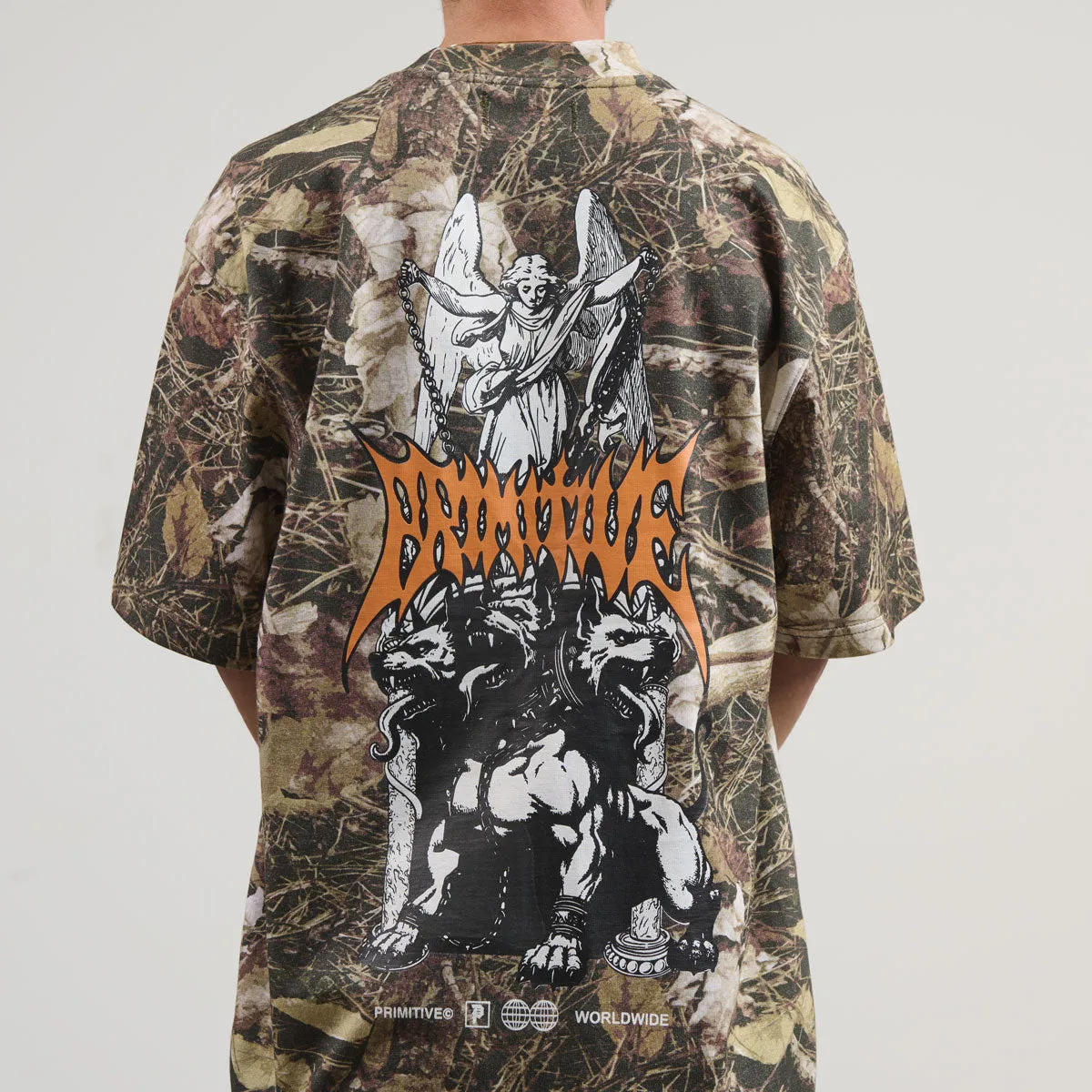 DEFEND BOXY TEE sold by Primitive product image thumbnail 3