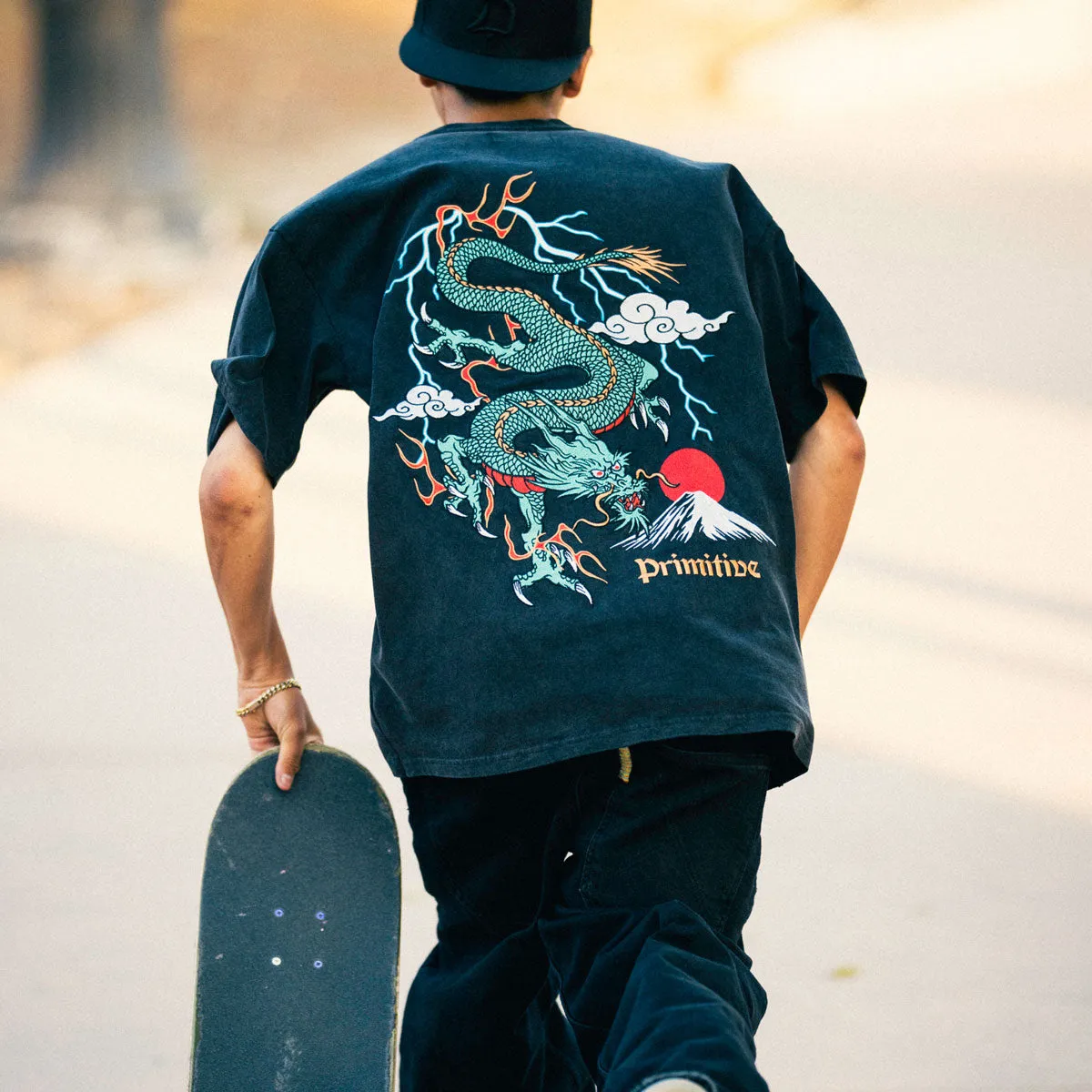 MELTDOWN BOXY TEE sold by Primitive product image thumbnail 4