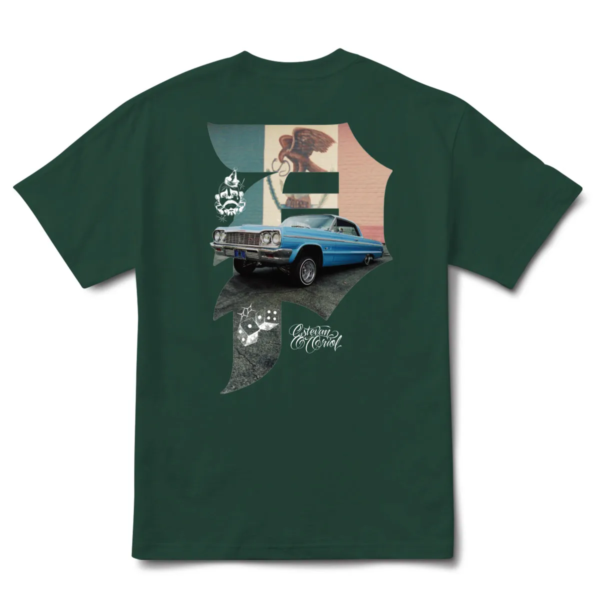 DIRTY P PRIDE BOXY TEE sold by Primitive product image thumbnail 3