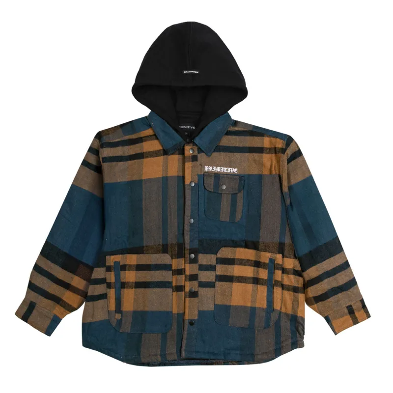 DE SOTO TWOFER FLANNEL JACKET sold by Primitive