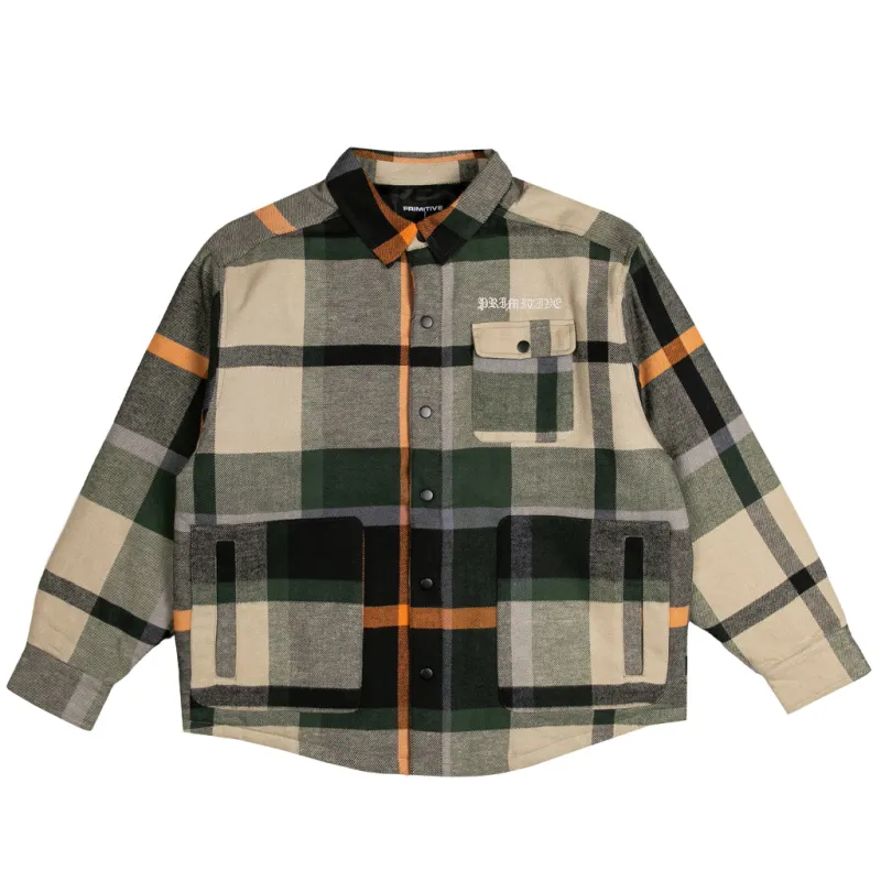 CIRCUIT FLANNEL JACKET sold by Primitive