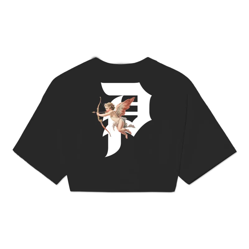 SHOOTER WOMENS CROP TEE sold by Primitive