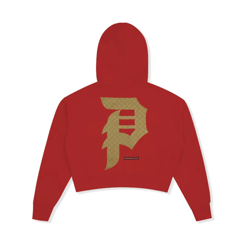 ALL STAR WOMENS CROP HOOD sold by Primitive