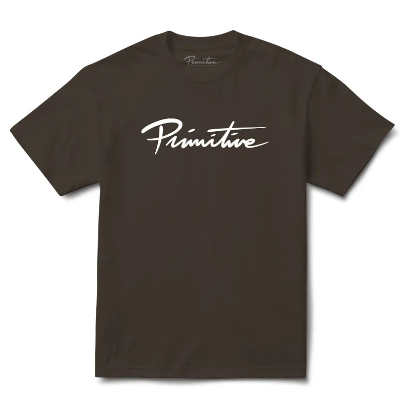 NUEVO SCRIPT TEE sold by Primitive