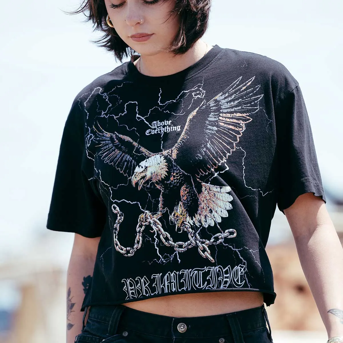 LIVE FREE CROP WOMEN'S TEE sold by Primitive product image thumbnail 2