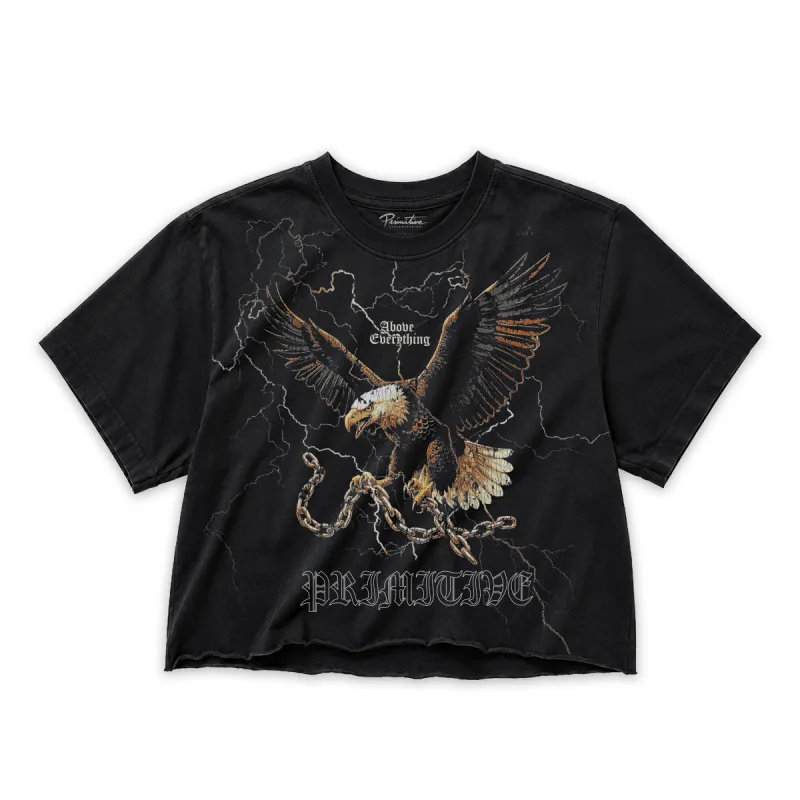LIVE FREE CROP WOMEN'S TEE made by Primitive
