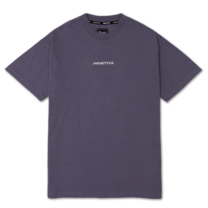 SLANTED EURO LOGO BOXY TEE sold by Primitive