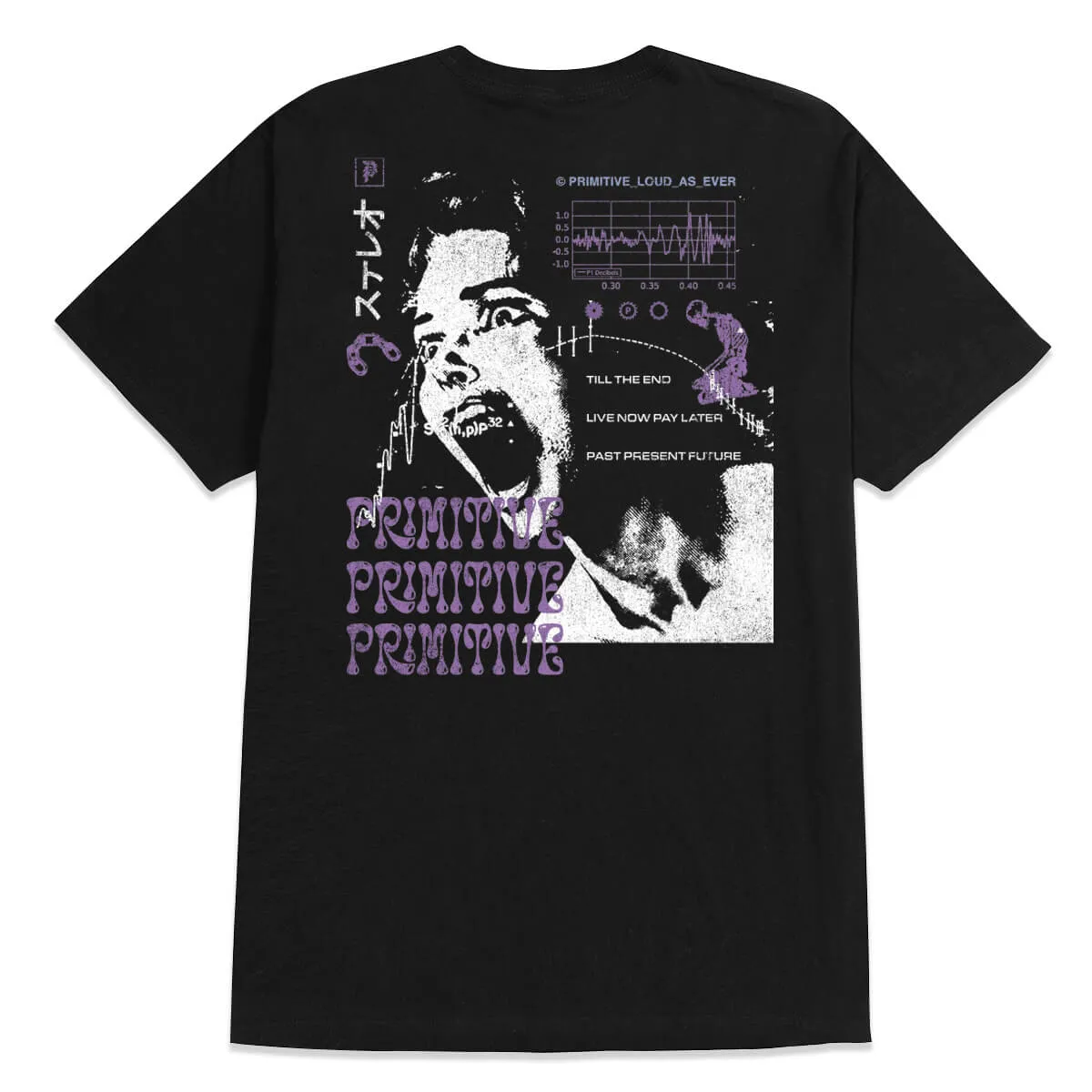 PANIC TEE sold by Primitive