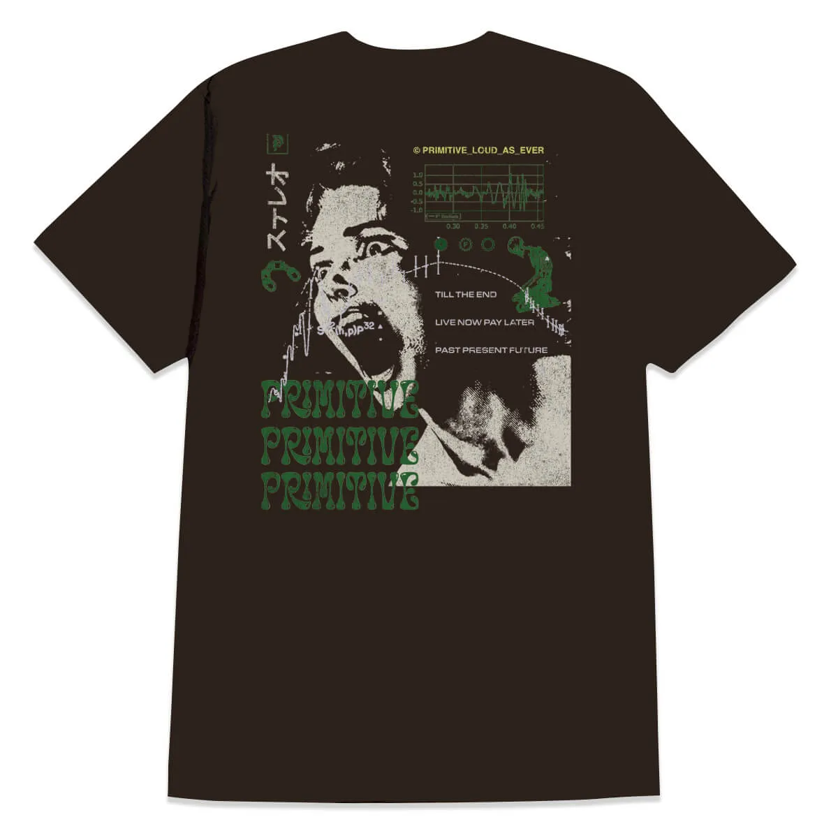 PANIC TEE sold by Primitive product image thumbnail 5